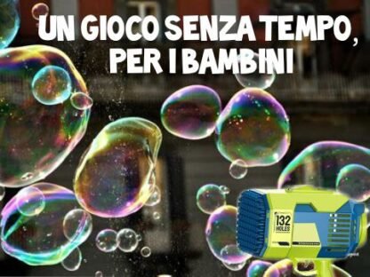 Bubble Spray: la Macchina Spara Bolle che Trasforma il Gioco in Magia! - immagine 3