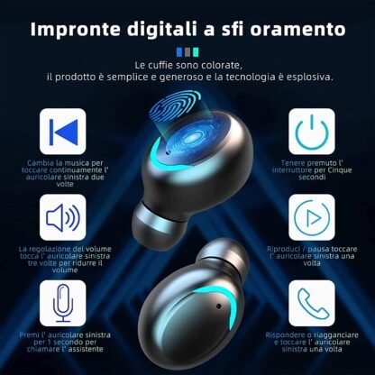 Auricolari PureSound: Libertà Wireless e Suono HiFi in un Design Sportivo - immagine 5