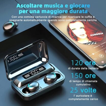 Auricolari PureSound: Libertà Wireless e Suono HiFi in un Design Sportivo - immagine 4