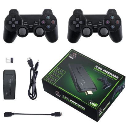 Console Retrò con 2 Joystick Wireless e 10.100+ Giochi Preinstallati - immagine 4